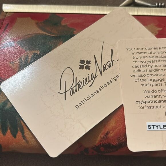 Patricia Nash Effie Frame Wallet in 
Small Spring Multi / New With Tags - Picture 4 of 4